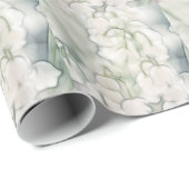 Lily van de Valley Flower Bouquet Cadeaupapier (Rol Hoek)