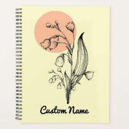 Lily van de Valley May Birth Month Flower Planner
