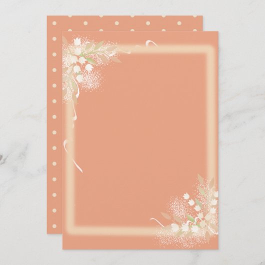 Lily van het drukproefpapier (Voorkant / Achterkant)