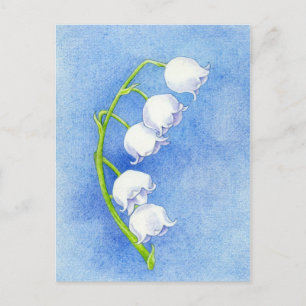 Lily van het Valley Briefkaart