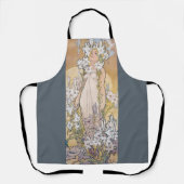 Lily (Vier bloemen), Alphonse Mucha Schort (Voorkant)