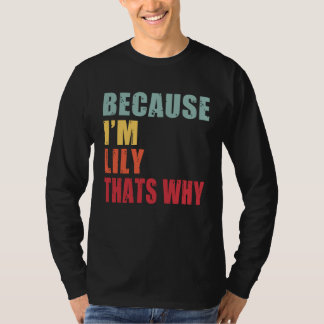 Lily waar iedereen het over heeft t-shirt
