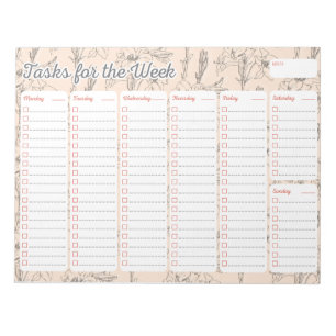 Lily Weekly Planner Notitieblok