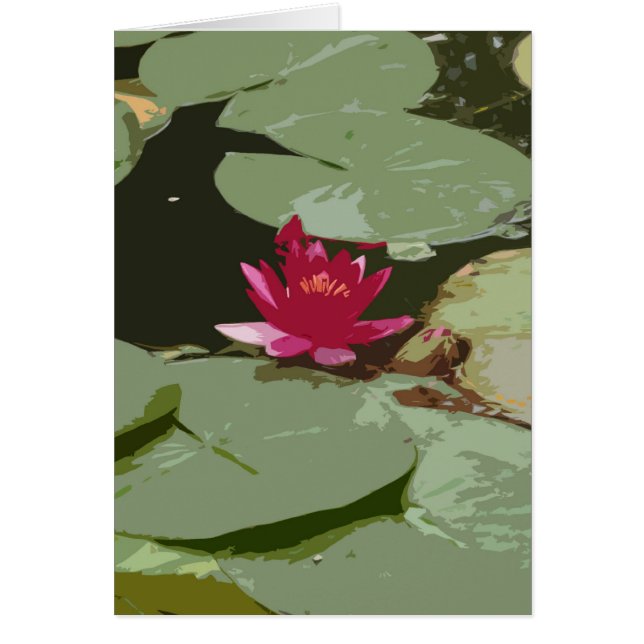 Lilypads Impressionisme Art (Voorkant)