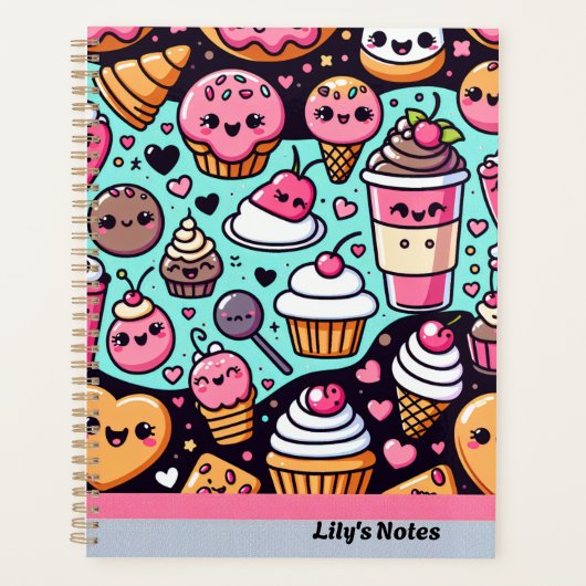 Lily's Notes de mignons Desserts (Devant)