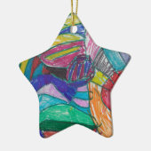 Lily's ontwerp van 2016 keramisch ornament (Links)