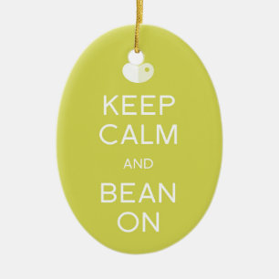 LIMA Bean "Keep Calm" Ornament