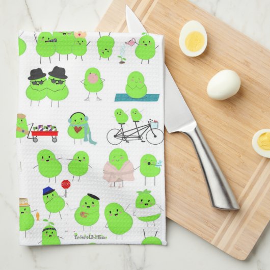 Lima Bean Kitchen Towel Theedoek (Quarter Fold)