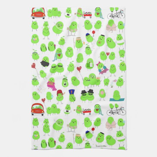 Lima Bean Kitchen Towel Theedoek (Verticaal)