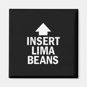 Lima bonen invoegen Funny Thanksgiving wijzende pi Magneet
