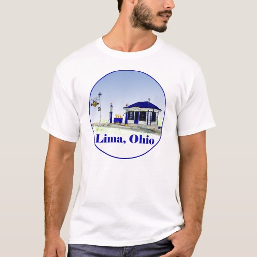 Lima, Ohio T-shirt (Voorkant)