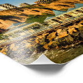 Lima Peru Coastal Scene Foto Afdruk (Hoek)