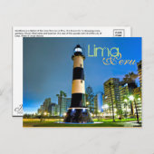 Lima, Peru, Miraflores District, SA Briefkaart (Voorkant / Achterkant)