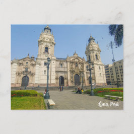 Lima, Perú, Plaza Mayor Briefkaart