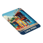 Lima Peru Reizen Magneet (Rechterzijde)