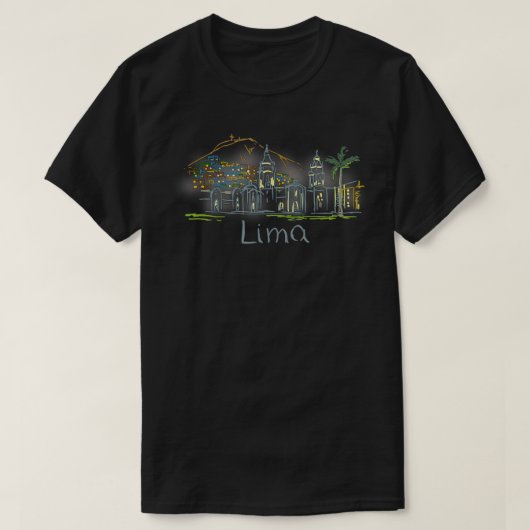 Lima Peru T-shirt (Design voorkant)