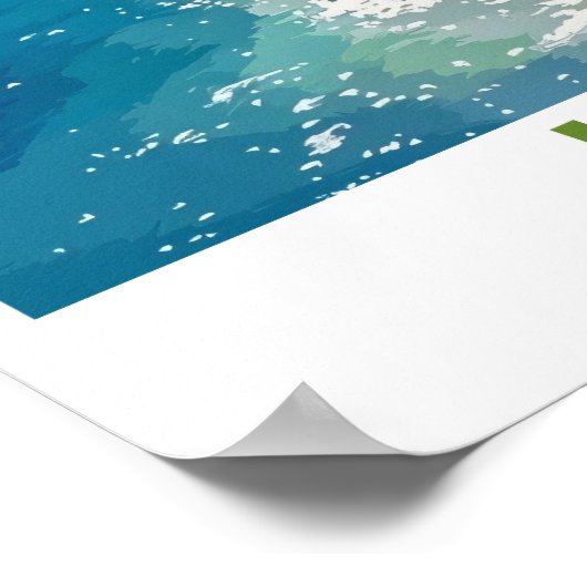 Lima Poster - Miraflores Cliffs Art - Lima Peru Ar (Coin)