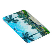 Lima Waterverf Stad Vintage Reizen Magneet (Rechterzijde)