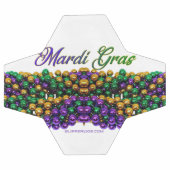 L'image emblématique sur le thème de Mardi Gras de (Plat)