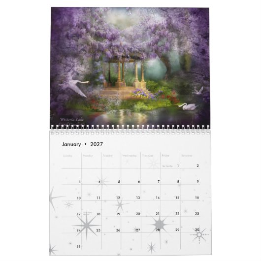L'imaginaire place le calendrier 2010 (Jan 2027)
