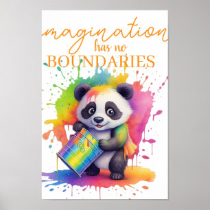L'imagination n'a pas de limites — Affiche pour ch
