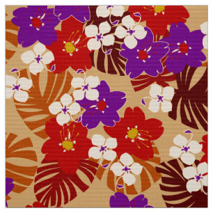 Limahuli Garden Hawaiian Floral Stof