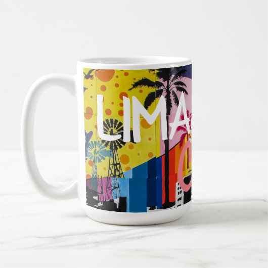 LIMASSOL CHYPRE Café Mug (Gauche)