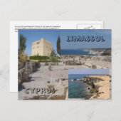 Limassol, Cyprus Briefkaart (Voorkant / Achterkant)
