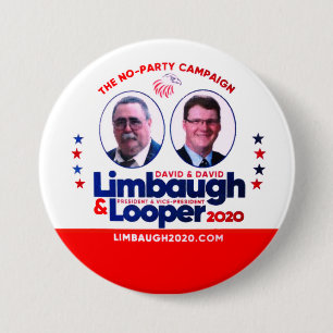 Limbaugh & Looper 2020 Ronde Button 7,6 Cm
