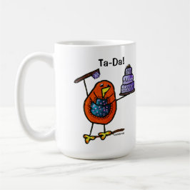 LimbBirds Black 15 oz Ringer Mok