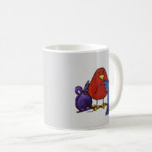 LimbBirds Coffee Cup Mok (Voorkant rechts)