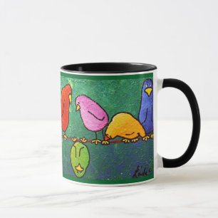 LimbBirds "Feelin vers le bas ?" Tasse de café