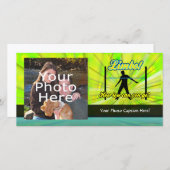 Limbo, Carte photo coloré du parti Neon (Devant / Derrière)