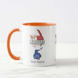 Limburg Nederland Kaart Nederlands Souvenir Mok