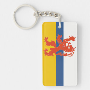 Limburg Nederlands vlagsymbool leeuw nederlands Sleutelhanger