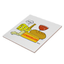 Limburger Cheese Lover Humoureuze Cartoon Kitchen