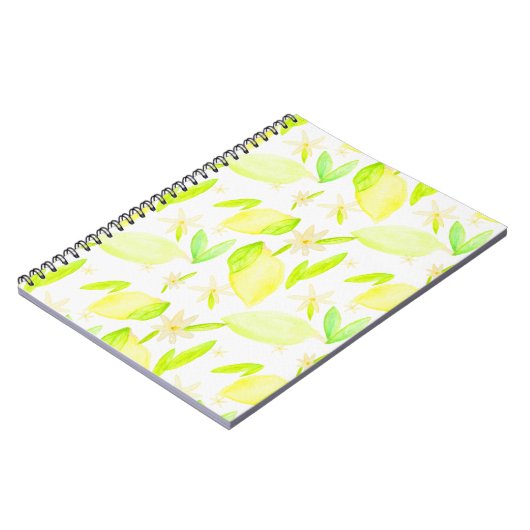 Lime de citron Joli Carnet (Côté gauche)