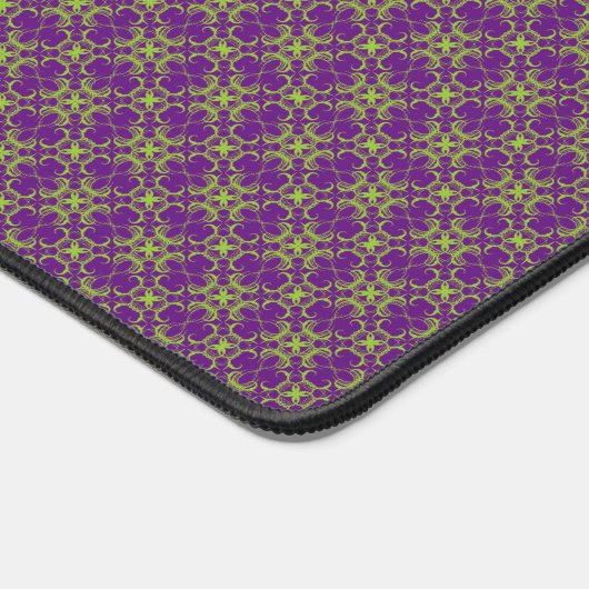 Lime Et Motif Violet (Coin)