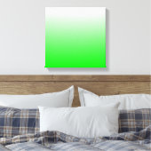 Lime Gradiënt Canvas Afdruk (Insitu (Slaapkamer))