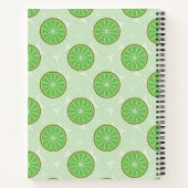 Lime Green Aesthetic Notebook Notitieboek (Achterkant)