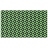 Lime green and black diamond pattern tafelkleed (Voorkant (Horizontaal))