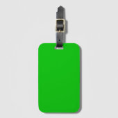 Lime Green Bagagelabel (Voorkant (verticaal))