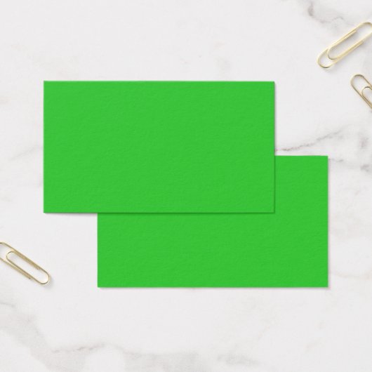 Lime Green Carte de visite (Bureau)