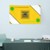 Lime Green Clover Ribbon van Kenneth Yoncich Spandoek (Beurs)