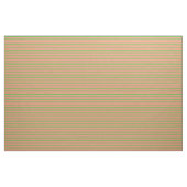 Lime Green & Dark Salmon Pattern Stof (Yard (91,4 cm))