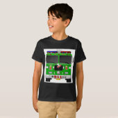 Lime Green Fire Truck T-shirt (Voorkant volledig)
