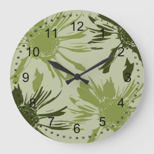 Lime Green Gerbera Flowers Grote Klok