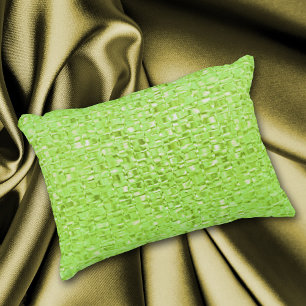 Lime Green Glass Decoratief Kussen