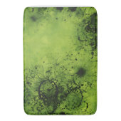 Lime Green Grunge with Black Accents Badmat (Voorkant Verticaal)