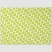 Lime Green Hearts Modern Sweet Love Notes Fun Tissuepapier (Voorkant)